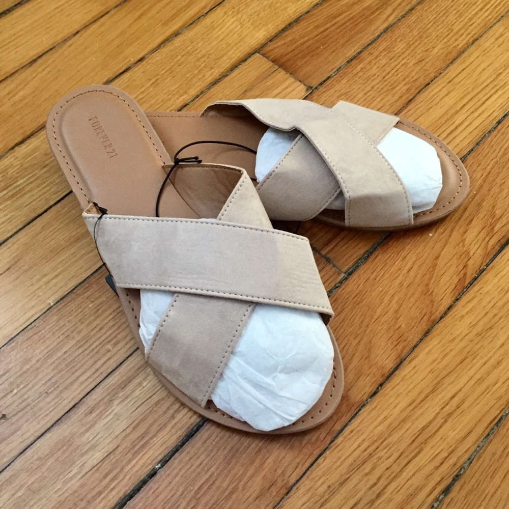 Forever 21 Taupe Sandal